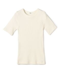 TOMORROWLAND / トゥモローランド Tシャツ | シルクネップ ハーフスリーブトップス