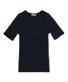 TOMORROWLAND / トゥモローランド Tシャツ | シルクネップ ハーフスリーブトップス