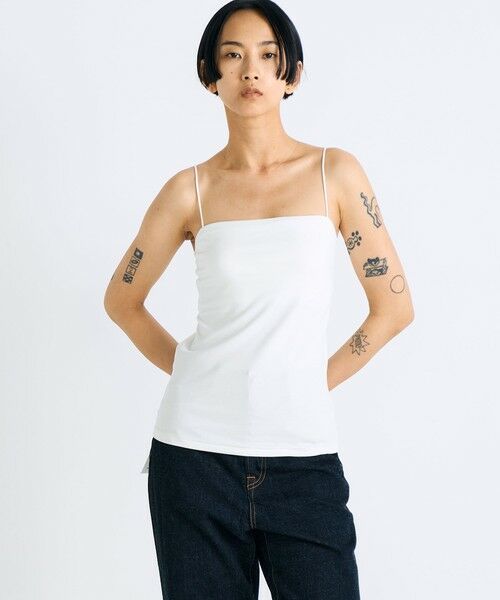 TOMORROWLAND / トゥモローランド キャミソール・チューブトップ | レーヨンナイロン ブラトップ | 詳細2