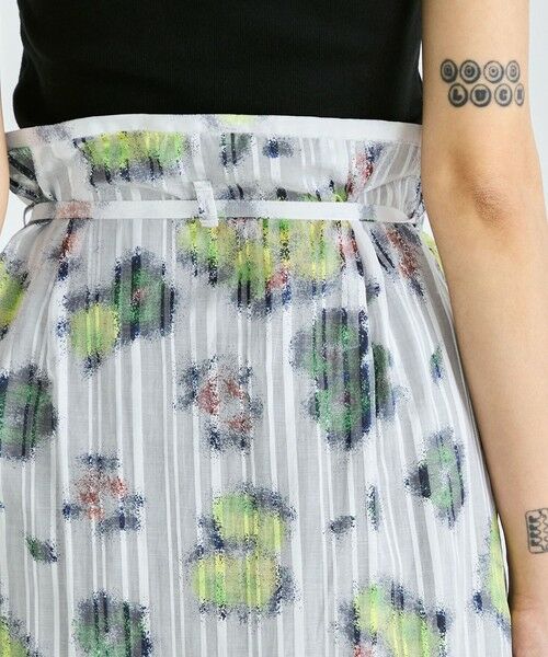 TOMORROWLAND / トゥモローランド ロング・マキシ丈スカート | フラワープリント ラップスカート | 詳細6