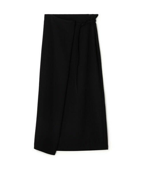 【破格・新品】TOMORROWLAND マキシロング巻きスカート セール】 スパンギャバ ラップスカート （ロング・マキシ丈