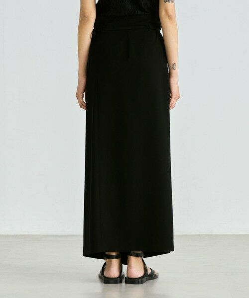 TOMORROWLAND / トゥモローランド ロング・マキシ丈スカート | スパンギャバ ラップスカート | 詳細4