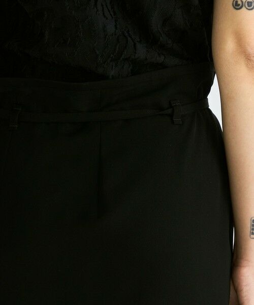 TOMORROWLAND / トゥモローランド ロング・マキシ丈スカート | スパンギャバ ラップスカート | 詳細6