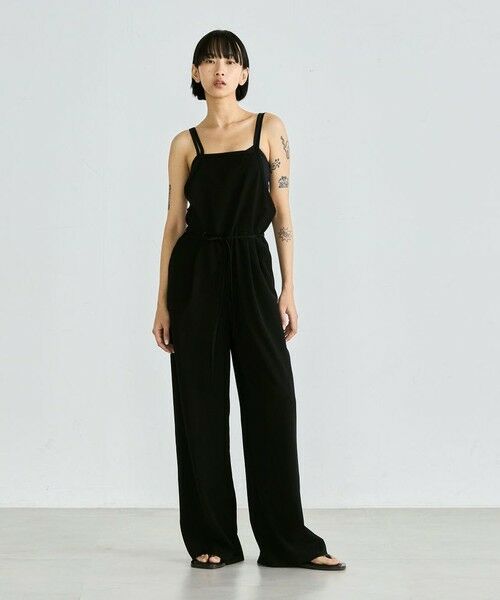 TOMORROWLAND / トゥモローランド サロペット・オールインワン | スパンギャバ オールインワン | 詳細1