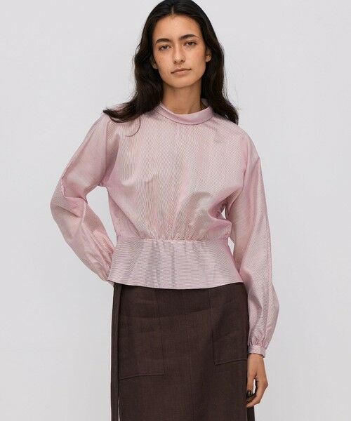 TOMORROWLAND / トゥモローランド シャツ・ブラウス | ウォッシャーシルク ショートブラウス | 詳細2