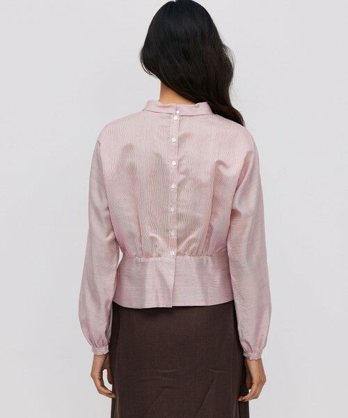 TOMORROWLAND / トゥモローランド シャツ・ブラウス | ウォッシャーシルク ショートブラウス | 詳細4