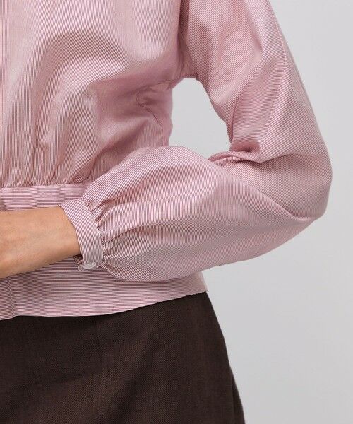 TOMORROWLAND / トゥモローランド シャツ・ブラウス | ウォッシャーシルク ショートブラウス | 詳細7