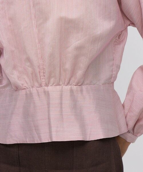 TOMORROWLAND / トゥモローランド シャツ・ブラウス | ウォッシャーシルク ショートブラウス | 詳細8