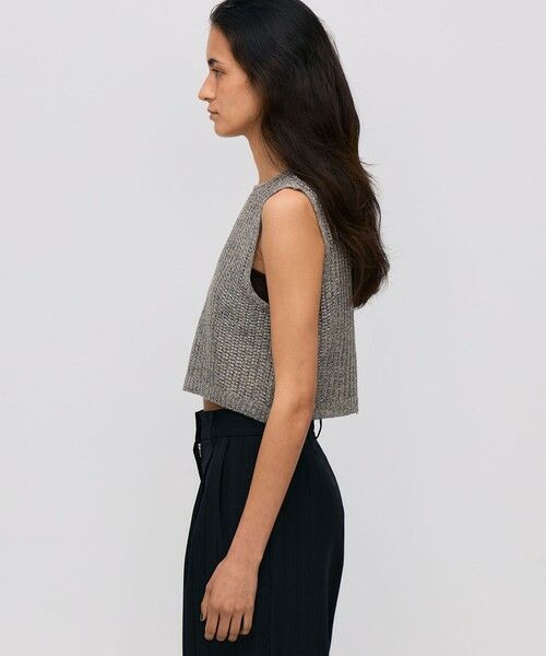 TOMORROWLAND / トゥモローランド ニット・セーター | オーロラフィルム リネンベスト | 詳細3