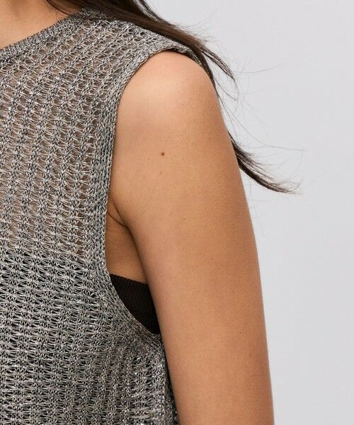 TOMORROWLAND / トゥモローランド ニット・セーター | オーロラフィルム リネンベスト | 詳細7