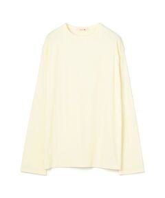 TOMORROWLAND / トゥモローランド Tシャツ | ハイツイストレース コットンロングプルオーバー