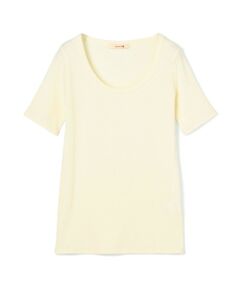 TOMORROWLAND / トゥモローランド Tシャツ | ハイツイストレース コットンハーフプルオーバー