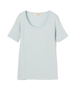 TOMORROWLAND / トゥモローランド Tシャツ | ハイツイストレース コットンハーフプルオーバー