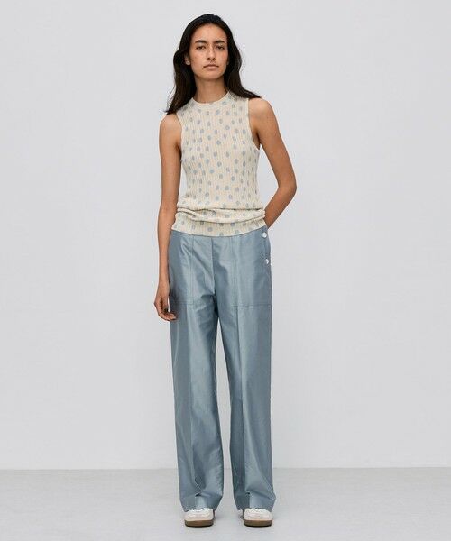 TOMORROWLAND / トゥモローランド その他パンツ | コットンバックサテン セーラーパンツ | 詳細1