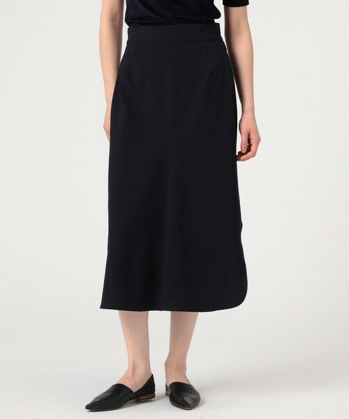 TOMORROWLAND / トゥモローランド ミニ・ひざ丈スカート | シアサッカー ストレートスカート | 詳細2