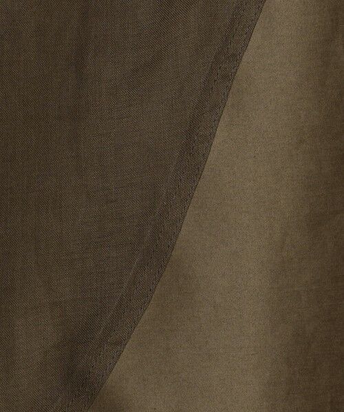 TOMORROWLAND / トゥモローランド ロング・マキシ丈ワンピース | コットンバックサテン オーガンジーコンビドレス | 詳細9