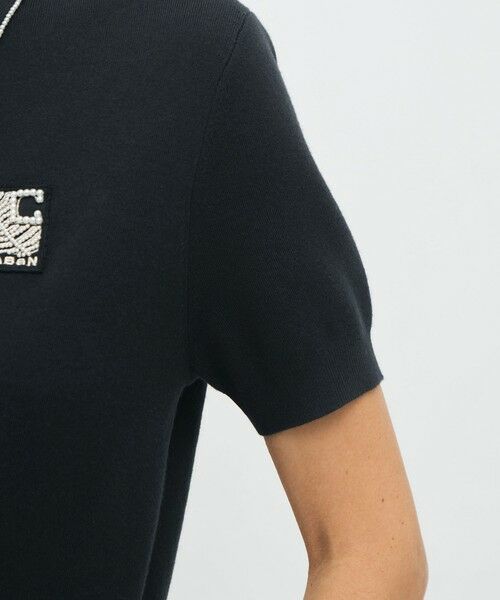 TOMORROWLAND / トゥモローランド ニット・セーター | コットンカシミヤ パールポロプルオーバー | 詳細8