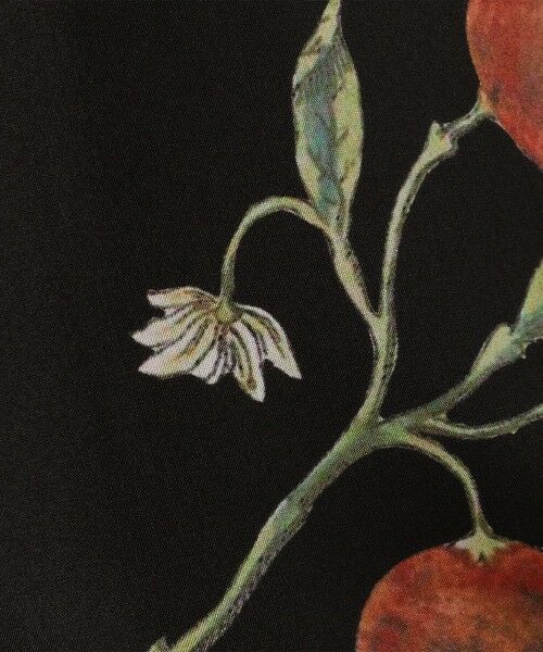 TOMORROWLAND / トゥモローランド ミニ・ひざ丈スカート | シルク Green Showerプリント フレアスカート | 詳細10