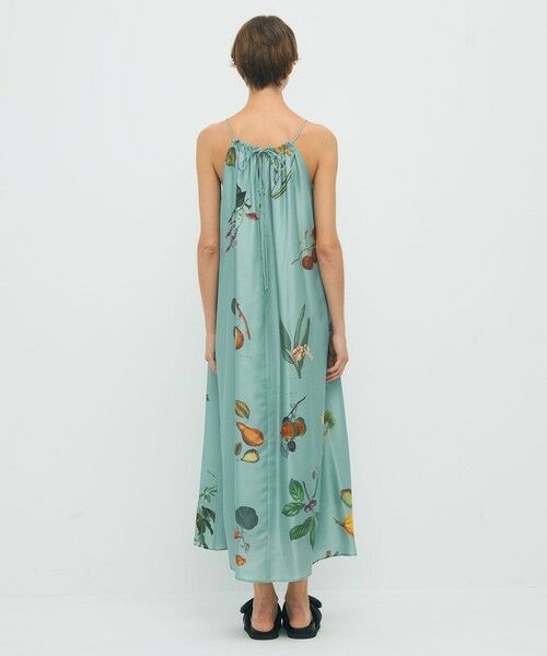 TOMORROWLAND / トゥモローランド ロング・マキシ丈ワンピース | シルク Green Showerプリント キャミソールワンピース | 詳細3