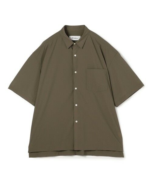 TOMORROWLAND / トゥモローランド シャツ・ブラウス | リサイクルナイロン 半袖シャツ(43 カーキ)