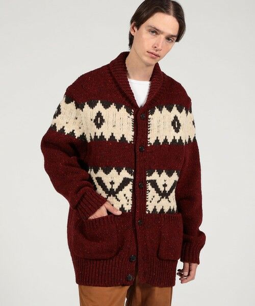 TOMORROWLAND / トゥモローランド ニット・セーター | 1205 ジャガード ニットカーディガン | 詳細1