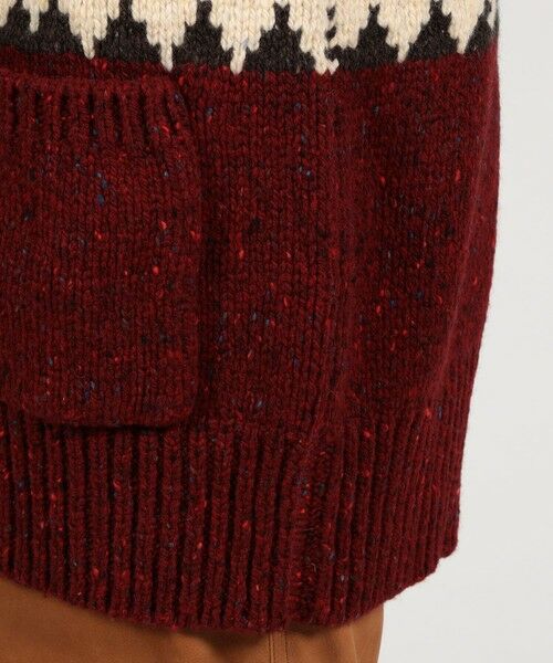 TOMORROWLAND / トゥモローランド ニット・セーター | 1205 ジャガード ニットカーディガン | 詳細7