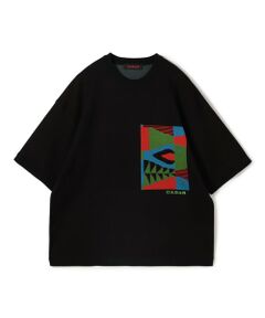 TOMORROWLAND / トゥモローランド ニット・セーター | CABaN フィッシュジャカード ハーフスリーブプルオーバー