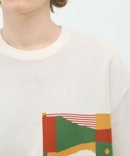 TOMORROWLAND / トゥモローランド ニット・セーター | CABaN フィッシュジャカード ハーフスリーブプルオーバー | 詳細5