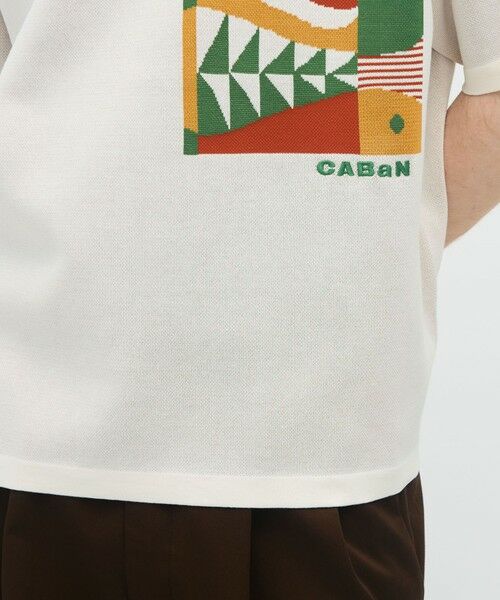 TOMORROWLAND / トゥモローランド ニット・セーター | CABaN フィッシュジャカード ハーフスリーブプルオーバー | 詳細7