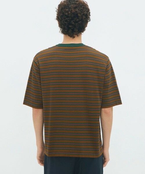 TOMORROWLAND / トゥモローランド ニット・セーター | CABaN コットン ハイゲージストライプ クルーネックプルオーバー | 詳細4