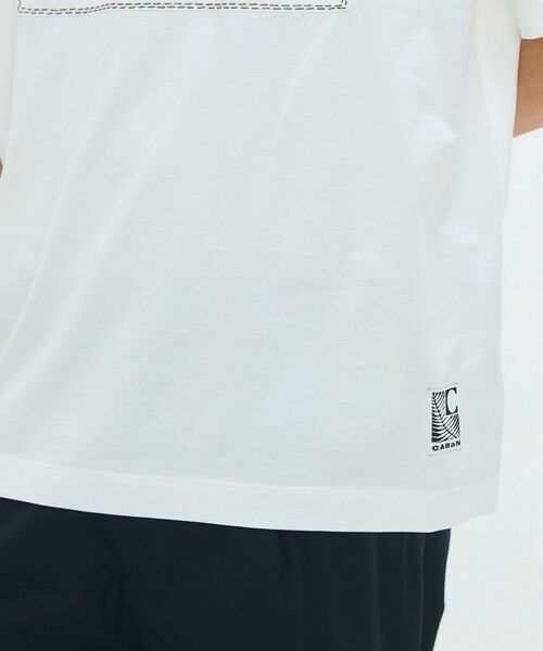 TOMORROWLAND / トゥモローランド カットソー | CABaN スビンコットン MIX PATTERNED ELEPHANT Tシャツ | 詳細6