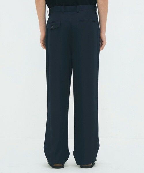 TOMORROWLAND / トゥモローランド その他パンツ | CABaN レーヨンシルクツイル 2タックワイドテーパードパンツ | 詳細4