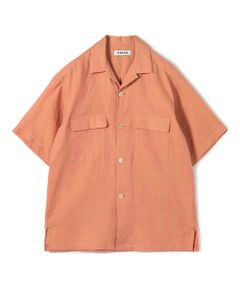 TOMORROWLAND / トゥモローランド シャツ・ブラウス | CABaN リネン オープンカラーシャツ