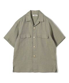 TOMORROWLAND / トゥモローランド シャツ・ブラウス | CABaN リネン オープンカラーシャツ