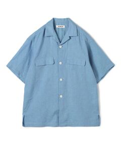 TOMORROWLAND / トゥモローランド シャツ・ブラウス | CABaN リネン オープンカラーシャツ