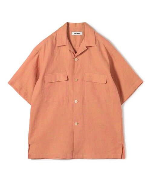 CABaN リネン オープンカラーシャツ （シャツ・ブラウス