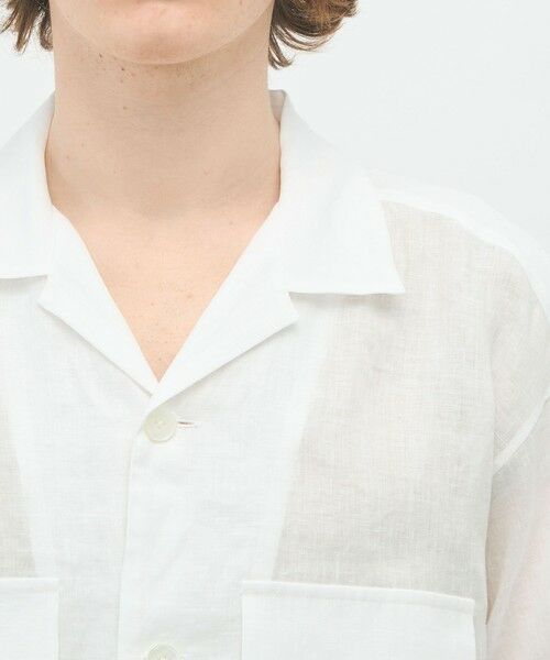 TOMORROWLAND / トゥモローランド シャツ・ブラウス | CABaN リネン オープンカラーシャツ | 詳細5