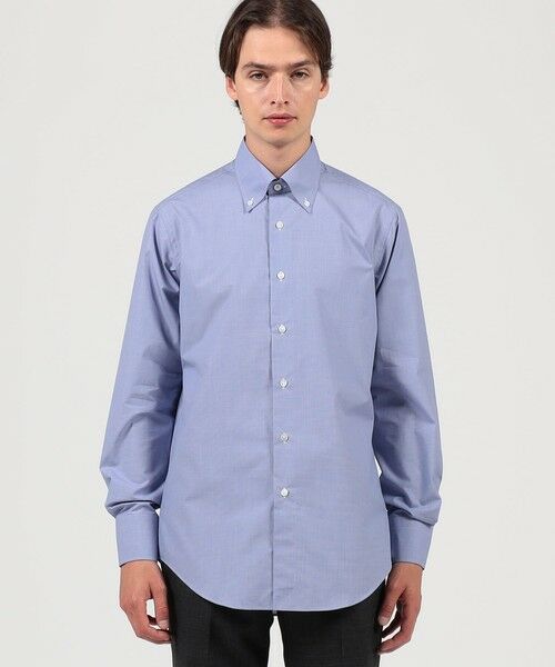 TOMORROWLAND / トゥモローランド シャツ・ブラウス | 120/2コットン ハウンドトゥース ボタンダウン ドレスシャツ | 詳細2