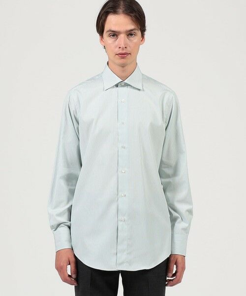 TOMORROWLAND / トゥモローランド シャツ・ブラウス | 120/2コットン キャンディストライプ レギュラーカラー ドレスシャツ | 詳細2