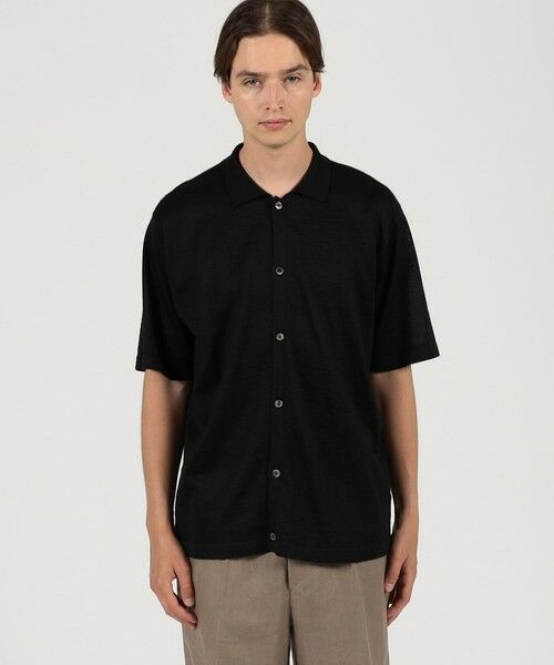 TOMORROWLAND / トゥモローランド ニット・セーター | ラミー ハーフスリーブ ニットシャツ | 詳細2