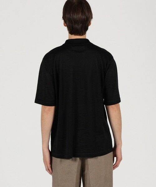 TOMORROWLAND / トゥモローランド ニット・セーター | ラミー ハーフスリーブ ニットシャツ | 詳細4