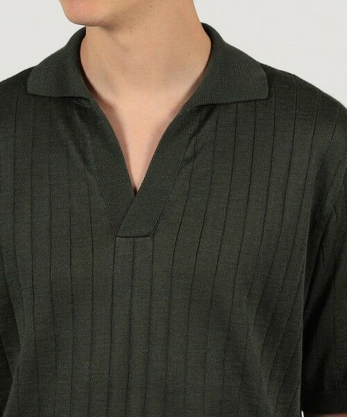 TOMORROWLAND / トゥモローランド ニット・セーター | ラミー ハーフスリーブ プルオーバーニット | 詳細5