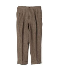 TOMORROWLAND collection パンツスーツ ブラウン　36 セール】 ユーティリティーツイル イージースラックス