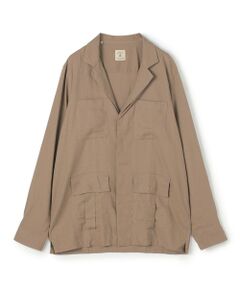 TOMORROWLAND / トゥモローランド シャツ・ブラウス | 【別注】GUY ROVER リネンレーヨン サファリシャツ
