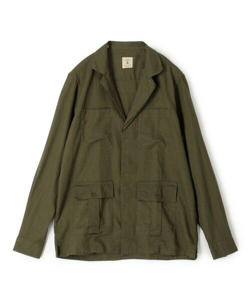 TOMORROWLAND / トゥモローランド シャツ・ブラウス | 【別注】GUY ROVER リネンレーヨン サファリシャツ | 詳細11