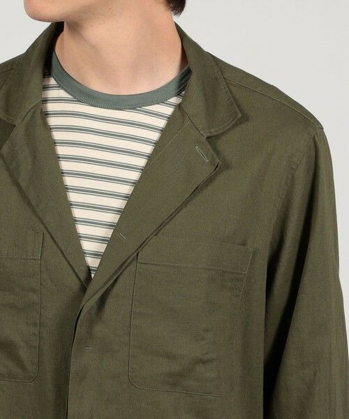 TOMORROWLAND / トゥモローランド シャツ・ブラウス | 【別注】GUY ROVER リネンレーヨン サファリシャツ | 詳細5