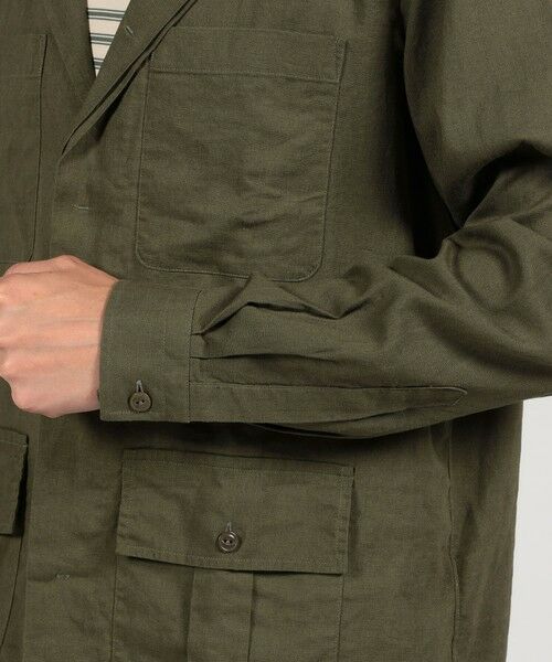 TOMORROWLAND / トゥモローランド シャツ・ブラウス | 【別注】GUY ROVER リネンレーヨン サファリシャツ | 詳細6