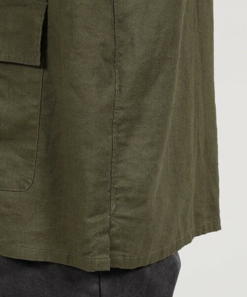 TOMORROWLAND / トゥモローランド シャツ・ブラウス | 【別注】GUY ROVER リネンレーヨン サファリシャツ | 詳細7