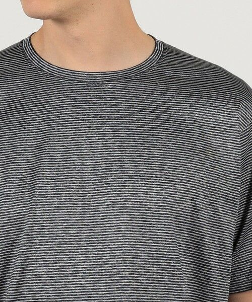 TOMORROWLAND / トゥモローランド カットソー | シルクコットン ボーダー ハーフスリーブ カットソー BOTTO GIUSEPPE | 詳細5