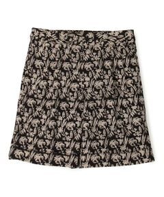 TOMORROWLAND / トゥモローランド ショート・ハーフ・半端丈パンツ | バティックプリント バックベルト ショートパンツ